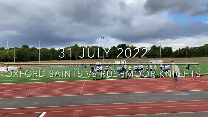 Oxford Saints vs Rushmoor Knights, 31 July 2022