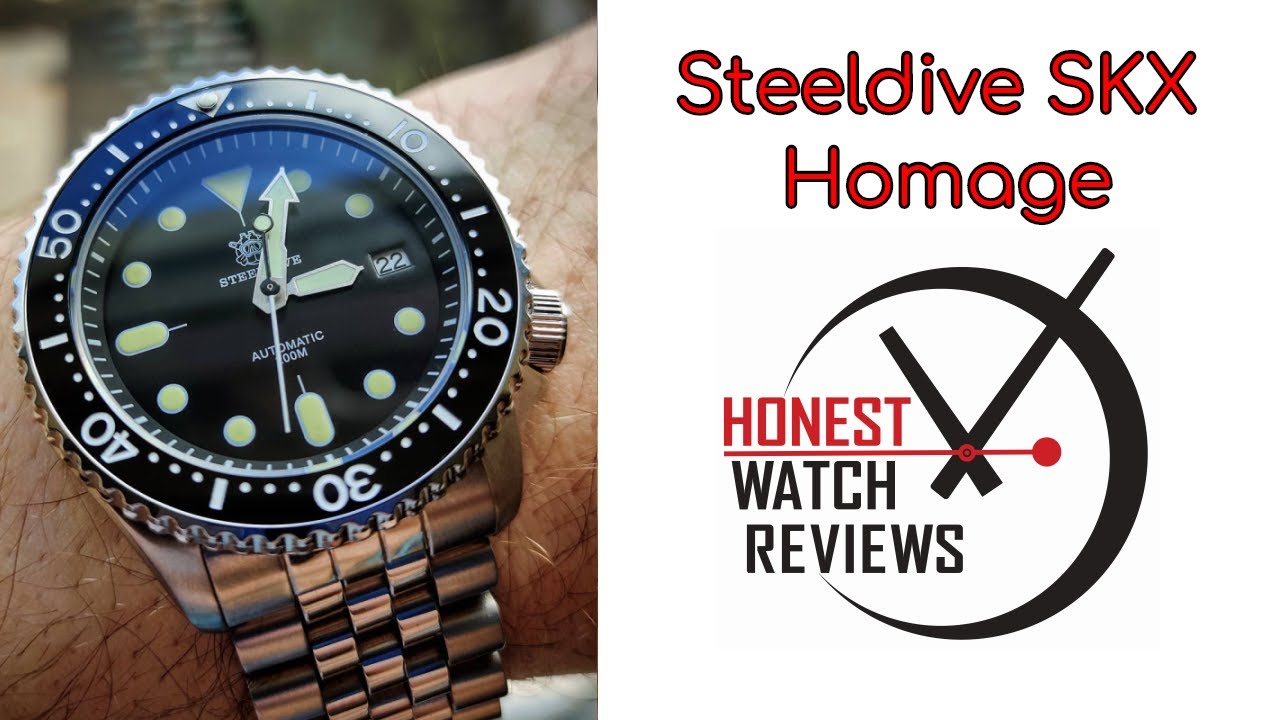 Steeldive SD1996 - Seiko SKX Homage Honest Watch Review #HWR - YouTube