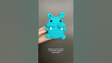 Everything you need in One-kit! Follow us @creatkits 🧶✨ #crochet #crochetyourlife #amigurumi