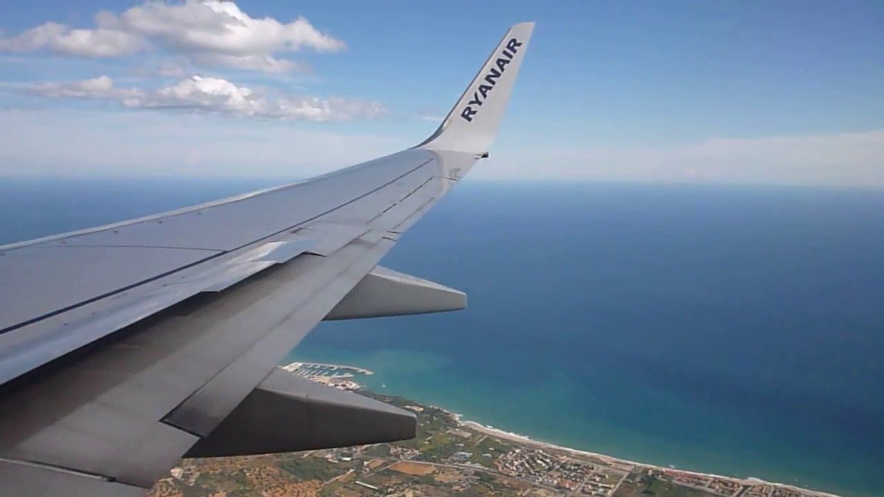 Ryanair Boeing 737 8AS WL Landing Barcelona Reus Airport LERS ryanair-boeing-737-8as-wl-landing-barcelona-reus-airport-lers