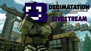 Minecraft Decimation Livestream || w/ Simplus