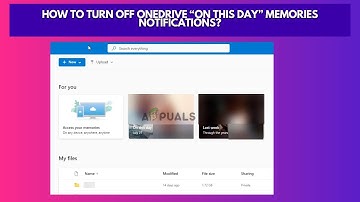 How to Turn Off OneDrive “On this day” Memories Notifications