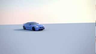 Jaguar XKR-S Drifting Shot