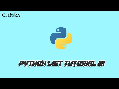 Python list tutorial #1