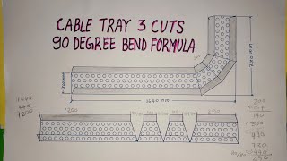 Cable Tray 3 Cut 90 Degree Bend Cable Tray Bend Cable Tray Hindi