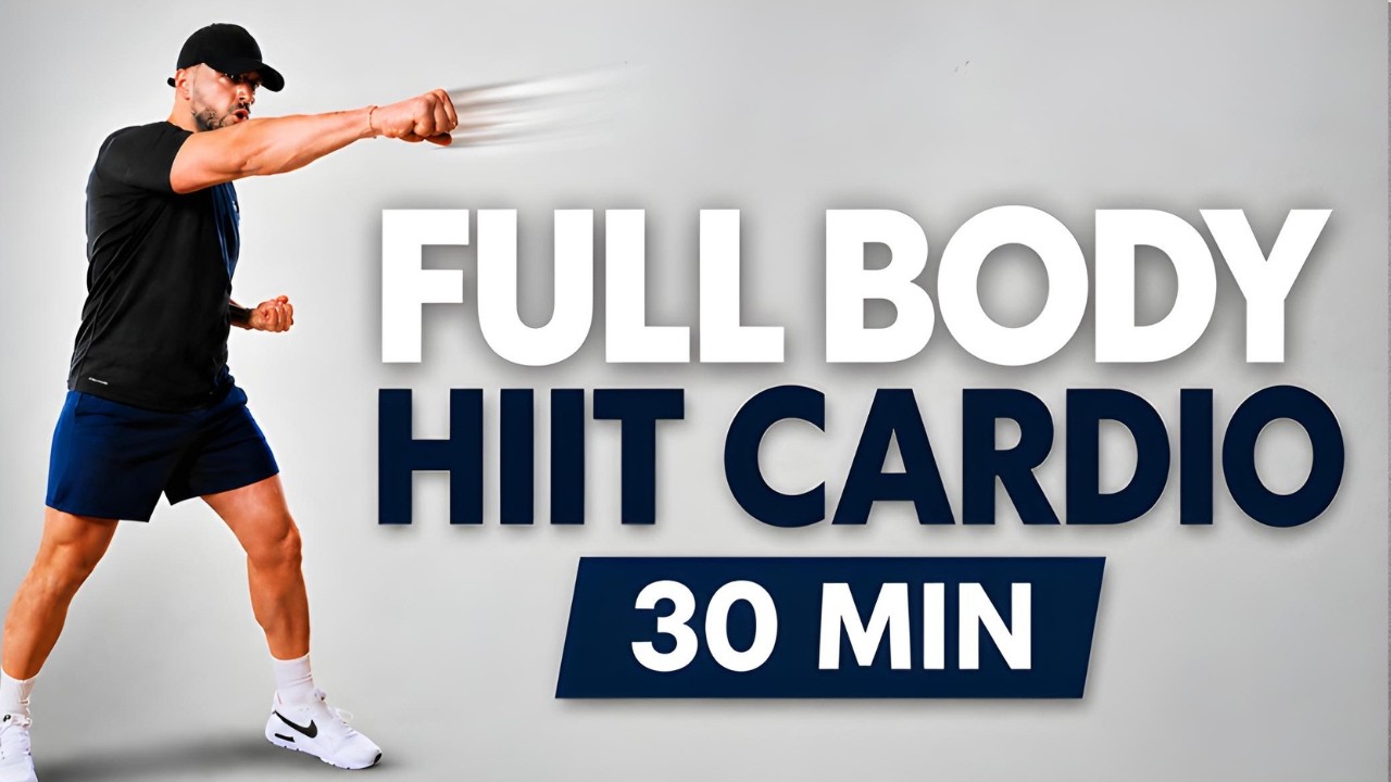 30 MIN FULL BODY HIIT CARDIO 🔥 No Equipment | Burn Fat Fast at Home ...