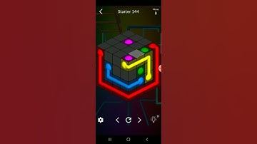 How to solve cube connect (starter level 144)