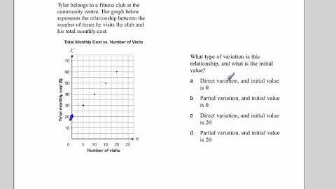 Direct and partial variation