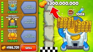 Can I make $300,000,000 before HE beats impoppable?