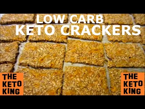 Keto Crackers| Low Carb Crackers | SO EASY TO MAKE | Low Carb | Keto | Banting | LCHF