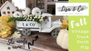 Vintage Truck Thrift Flip  ||  Upcycling Ugly Challenge  ||  Lisa & Company