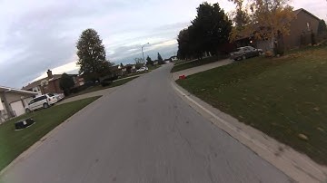 Hoverthings Flip FPV - Annoying the neighbours & testing - RAW