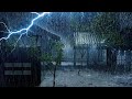 Fall Asleep Fast, Deep Sleep with Strong Rain &amp; Powerful Thunder | Thunderstorm Sounds for Sleeping
