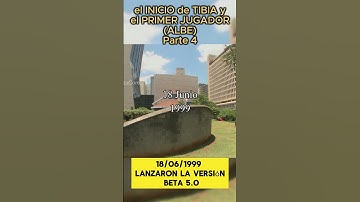 el INICIO de TIBIA y el PRIMER JUGADOR parte 4 #tibia #mmorpg #cipsoft #tibiacoins