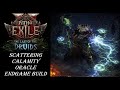 Path of Exile 2 Endgame Oracle build Scattering Calamity Gatling spell caster planner & showcase