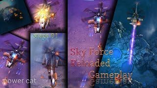 Sky Force Reloaded : Air Fighting Game 2021 - Android Gameplay HD screenshot 2