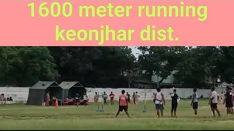 1600 Meter running Excise constable in keonjhar district