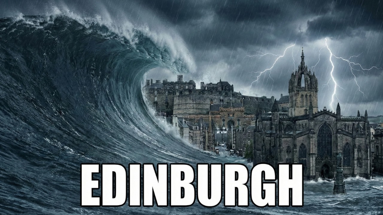 Подводный Эдинбург | Гигантская волна обрушилась на замок!