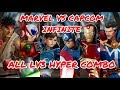 Marvel Vs Capcom Infinite. All Lv3 Hyper Combo Finisher. PS4 Gameplay All Super Moves Character