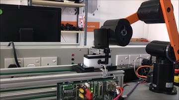 Automated Pick & Place Robot with Conveyor Belt