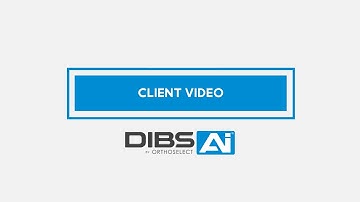 DIBS AI - Client Video