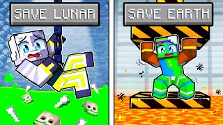 Save LUNAR or EARTH!? in Minecraft