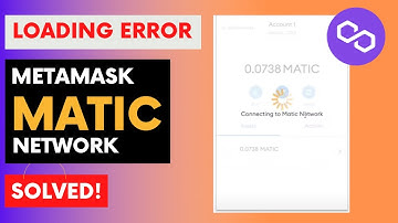 Solve 𝗠𝗔𝗧𝗜𝗖 𝗟𝗢𝗔𝗗𝗜𝗡𝗚 𝗘𝗥𝗥𝗢𝗥 in 𝗠𝗘𝗧𝗔𝗠𝗔𝗦𝗞 | Tagalog | POLYGON NETWORK