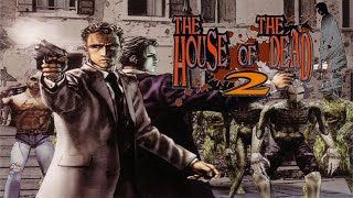 The House of The Dead 2 (2nd Player as "Gary Stewart") Very Hard, No Death & All Rescue - 1 Coin