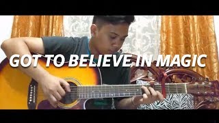 Video thumbnail of "GOT TO BELIEVE IN MAGIC - DAVID POMERANZ | GUITAR FINGERSTYLE COVER + FREE TABS"