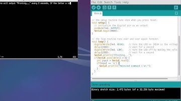Arduino Serial Input/Output