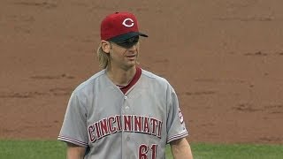 CIN@PHI: Arroyo dominates Phillies over 7 2/3 innings