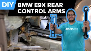 BMW E90 Rear Control Arm Replacement DIY (BMW 135i, 328i, X1, & More)