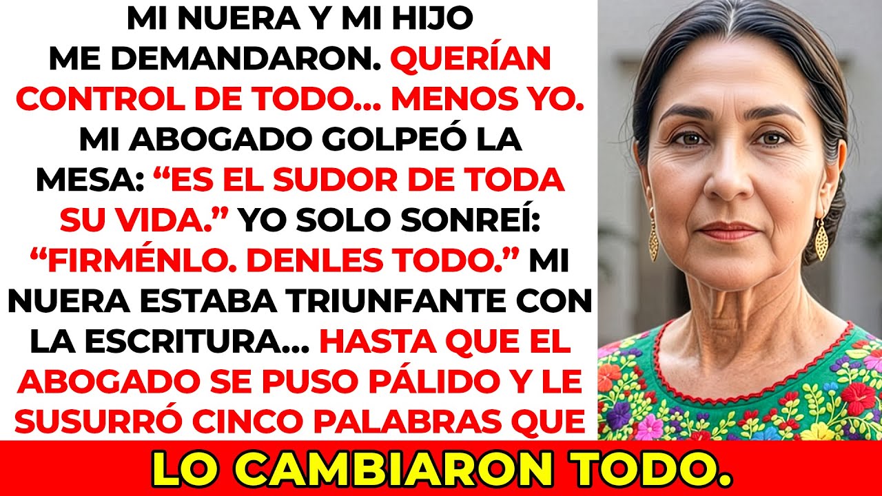 Mi nuera me arrebató todo. Pero no tiene ni idea de lo que realmente se llevó...