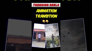 Animation Transition Trending Reels Editing Tutorial || Capcut New Template Reels Editing #shorts