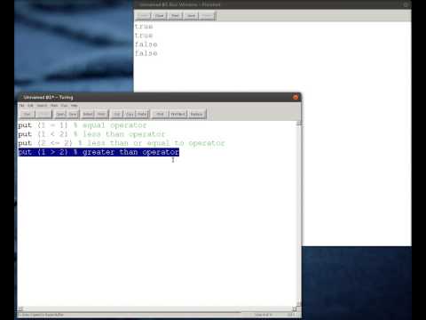Turing - Conditional Statements 01