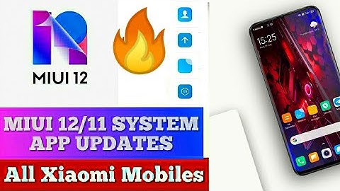 MIUI system app updates|Get Miui 12 apps in miui 11|Miui Weather & system  updater July 29, 2020
