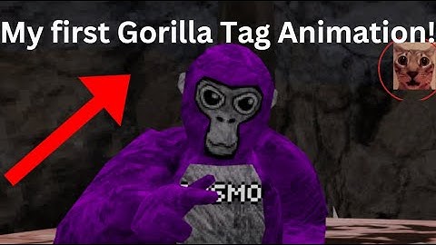 My First Gorilla Tag Animation!