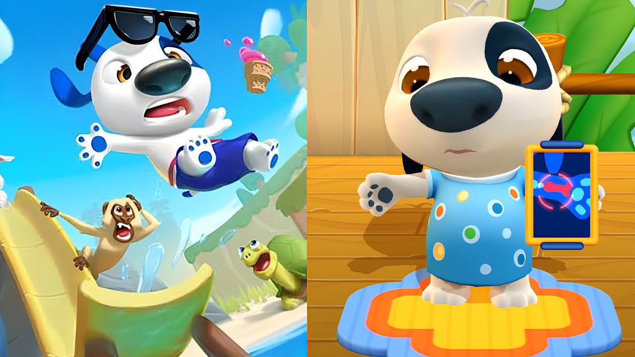 Hank got a doctor's office in My Talking Hank islands New update Gameplay Android ios