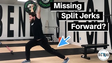 Do This if You Miss Your Jerks Forward: Technique Tip for Olympic Lifts