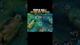 New Hero Sora Is Too Strong Insane Damage