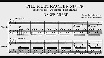 Tchaikovsky: Nutcracker-Suite: V. Danse Arabe (for 2 Pianos)