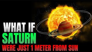 Saturn s Distance from the Sun if it were just one meter
