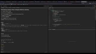Leetcode - 2472  Maximum Number of Non overlapping Palindrome Substrings