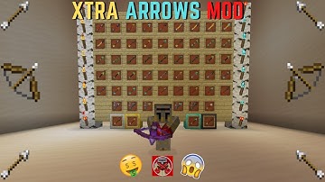 Mod Showcase #50: Xtra Arrows Mod (Minecraft 1.16.5)