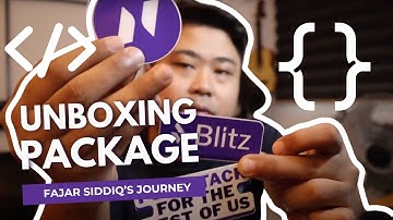 📦 Unboxing Blitz.js Stickers Swag