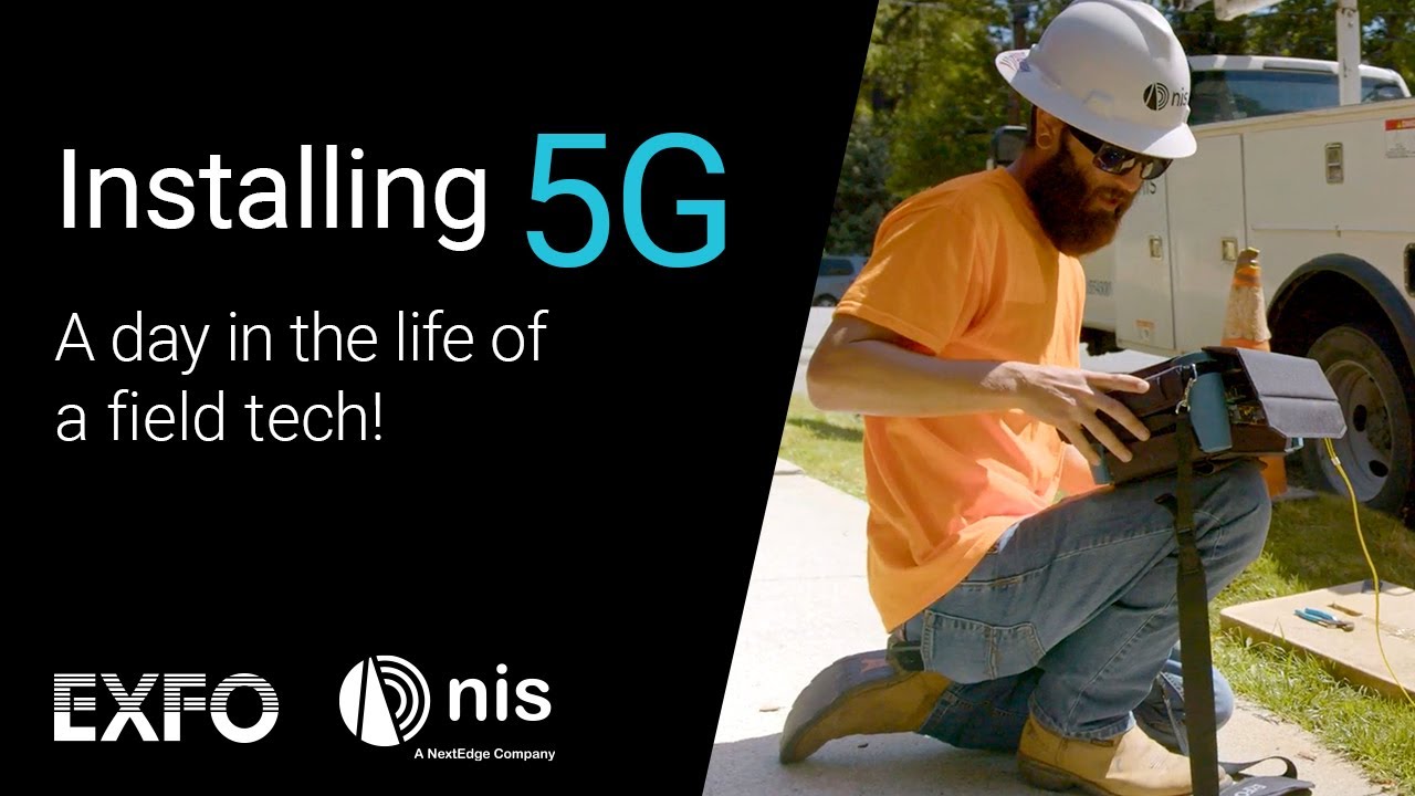 Installing 5G: a day in the life of a field tech - YouTube