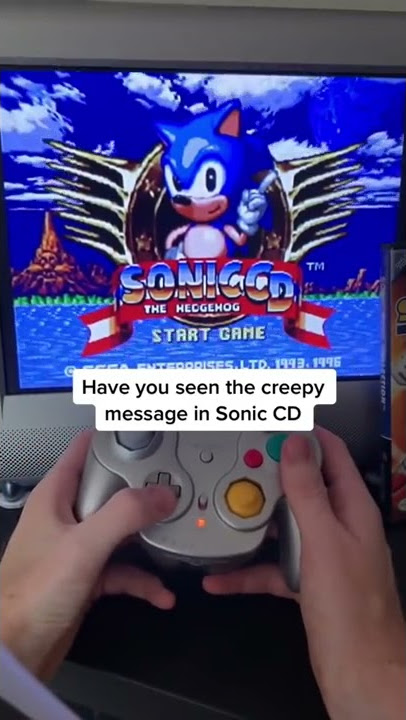 The creepiest moment in video games! (Sonic CD)