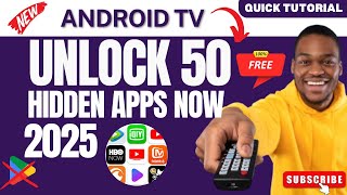SECRET Code Unlocks 50 Hidden Apps on Android TV in 4 Minutes