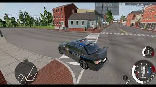 Me rping as a cop in Beamng Drive