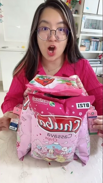 BIKIN TAS SNACK YANG LAGI VIRAL CHECKKK! SERBA PINK!😍💅 #shorts #itsmeissie